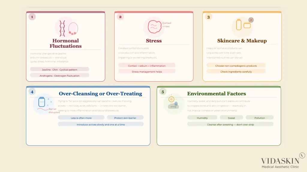 Causes of Adult Acne