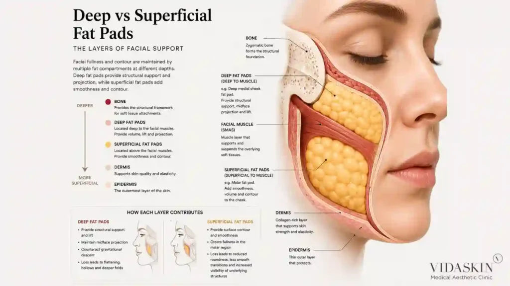 Deep vs Superficial Fat Pads