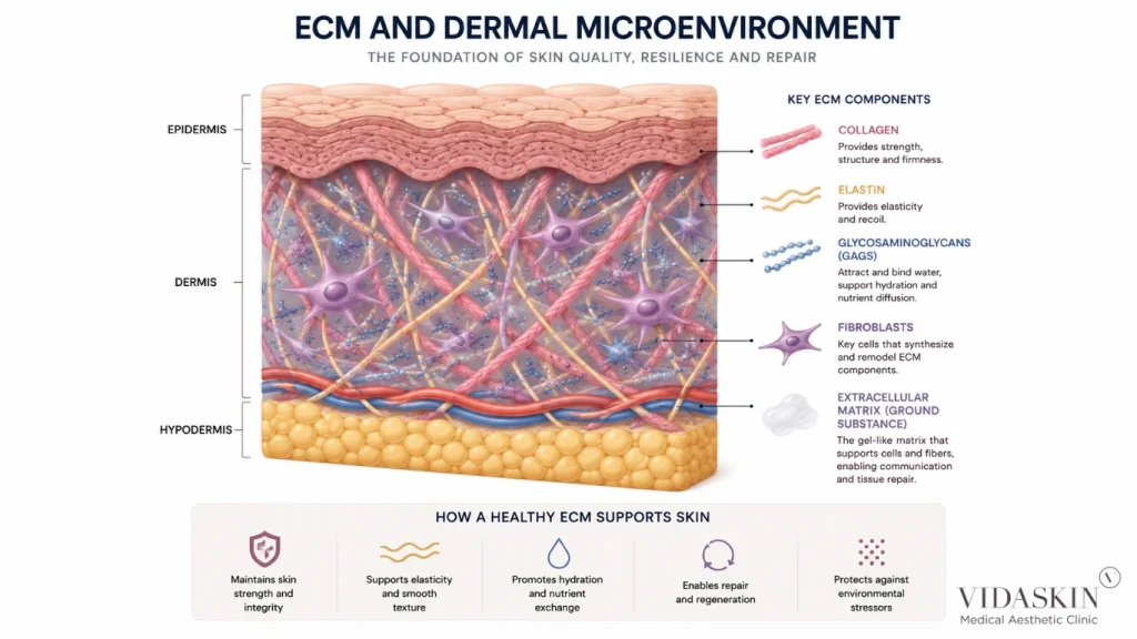 ECM and Dermal Microenvironment