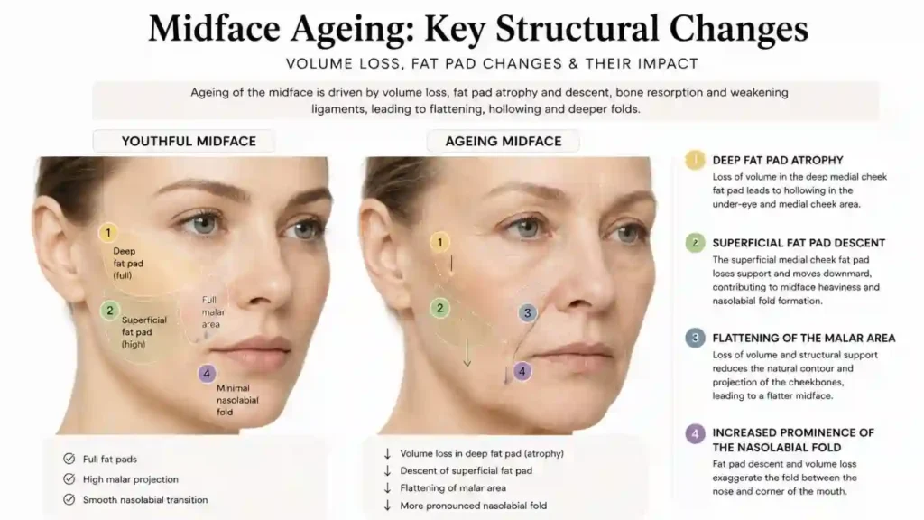 Image of a woman’s aging face