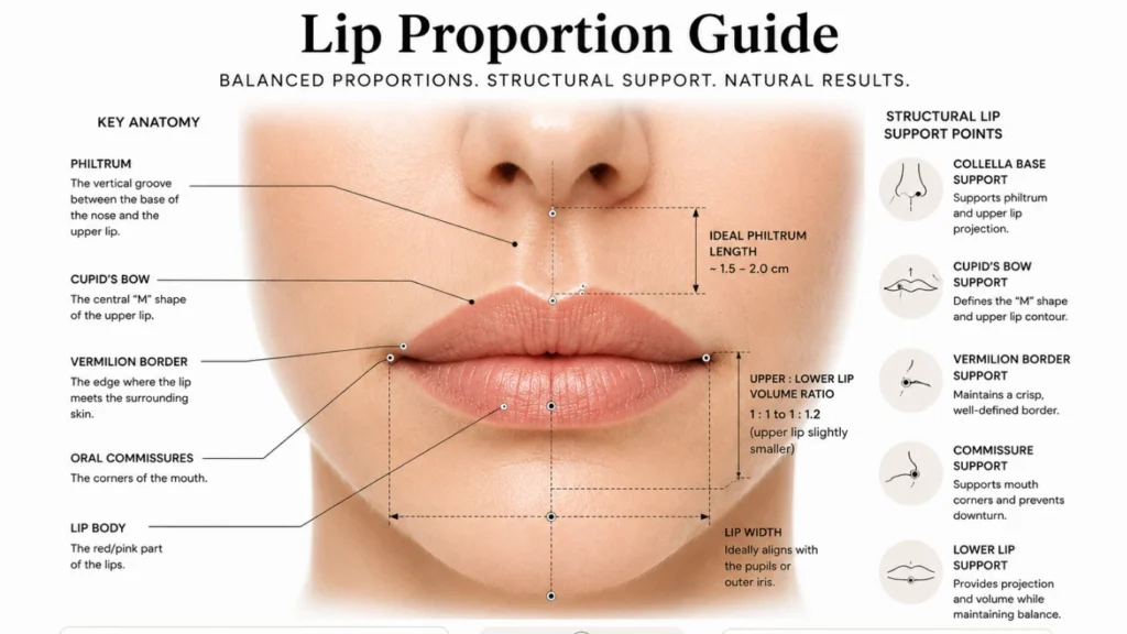 Lip Proportion Guide