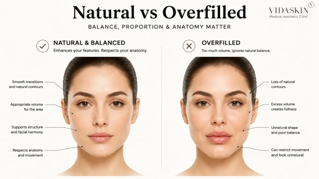 Natural vs. Overfilled