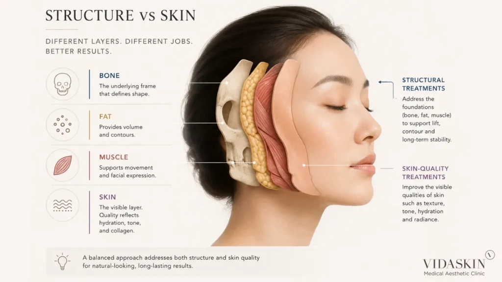 Structure vs Skin