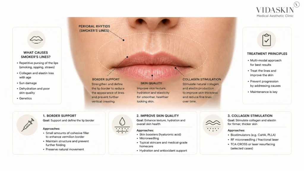 Treatment Approaches for Lip Wrinkles
