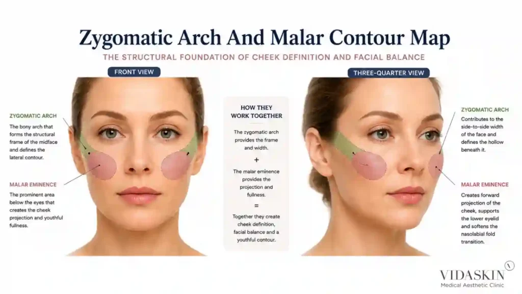 Zygomatic Arch and Mala Contour Map