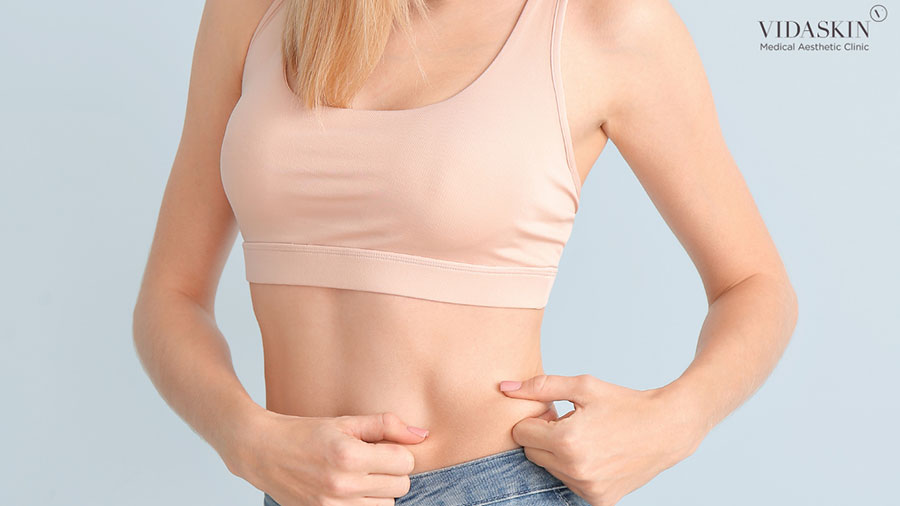 Photo of a woman with a slim figure