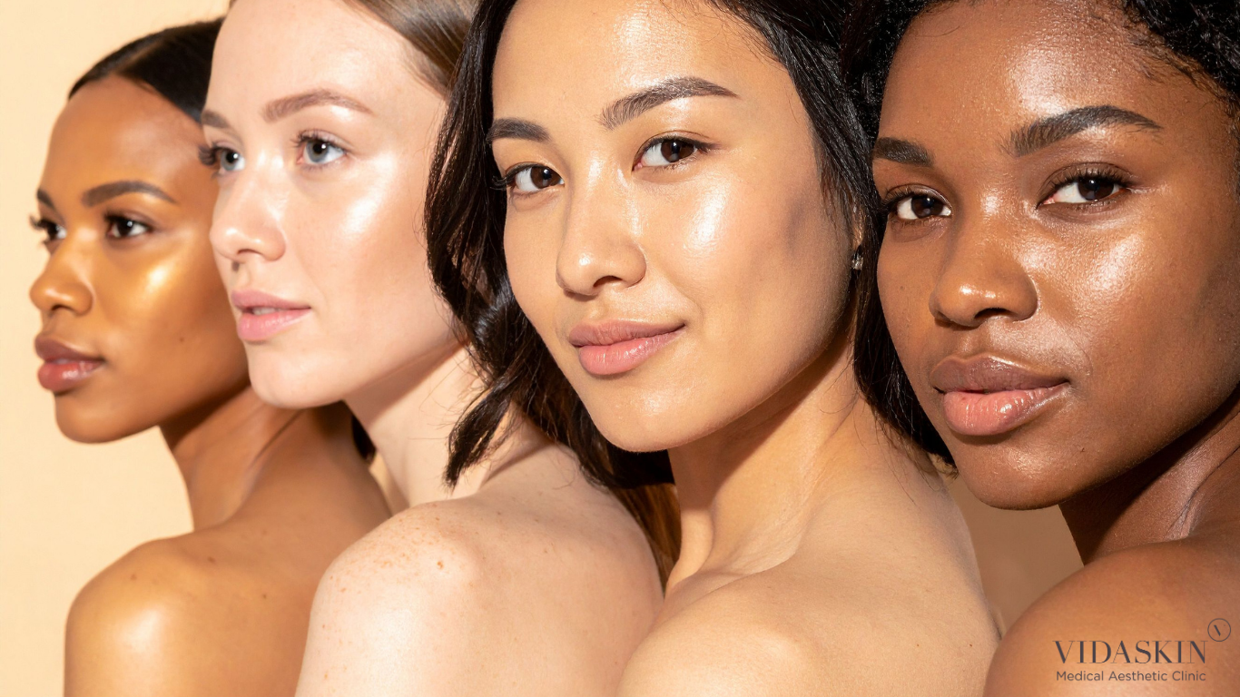 Different skin types